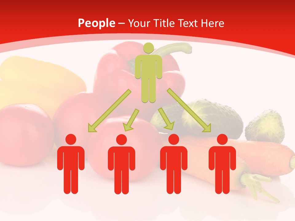 Arrangement Paprika Gardening PowerPoint Template