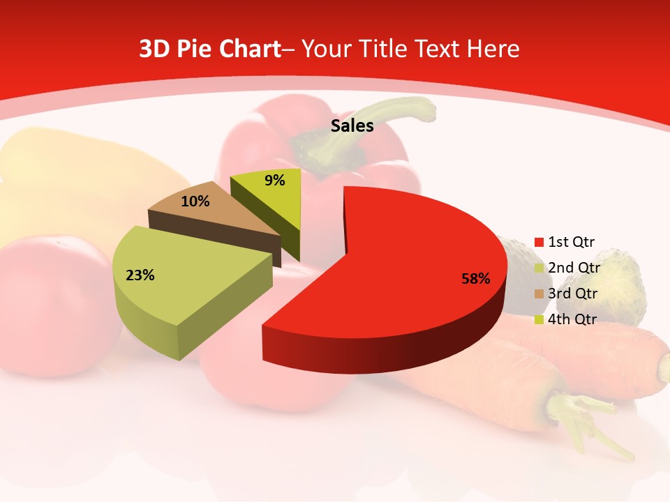Arrangement Paprika Gardening PowerPoint Template