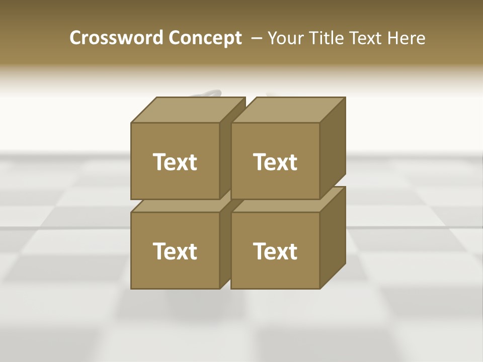 Set White Intelligence PowerPoint Template
