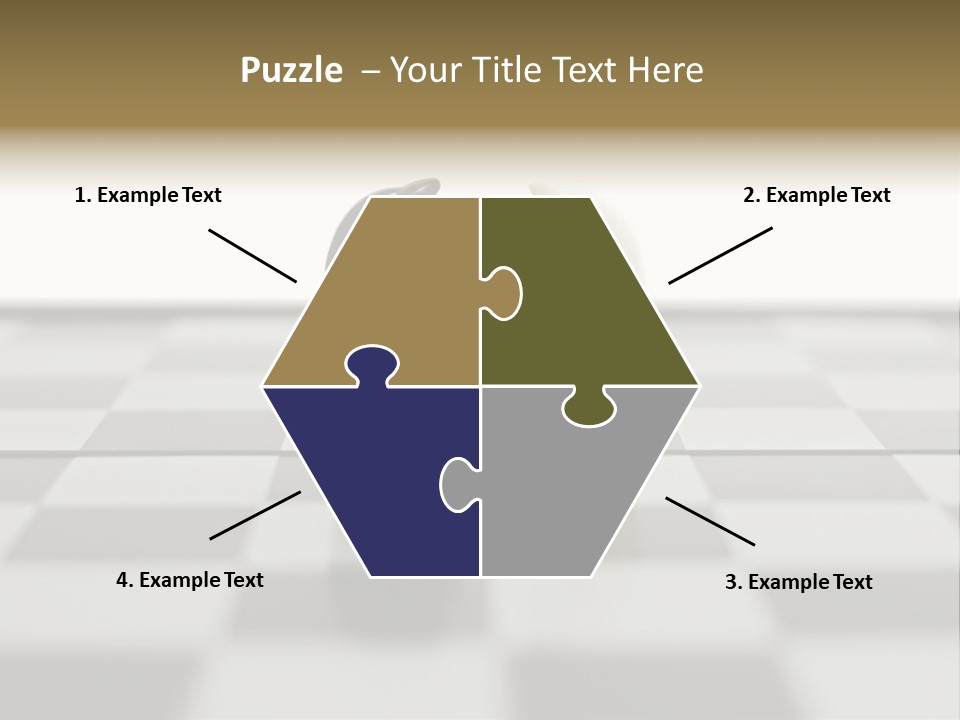 Set White Intelligence PowerPoint Template