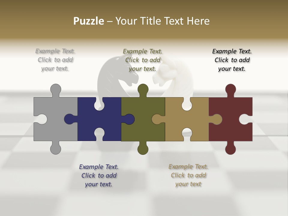 Set White Intelligence PowerPoint Template