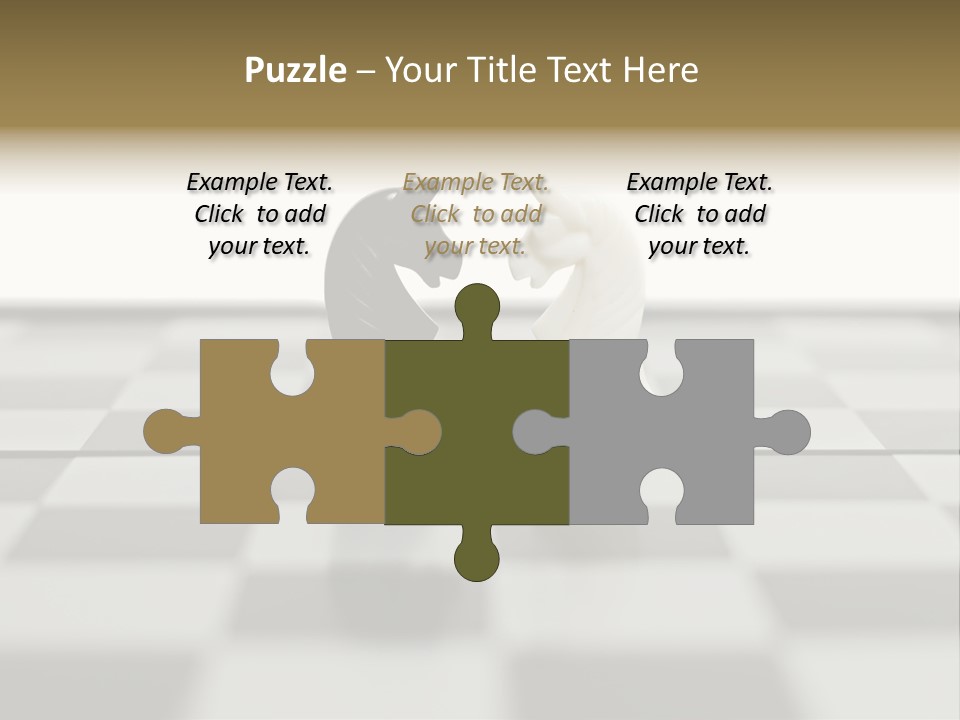 Set White Intelligence PowerPoint Template