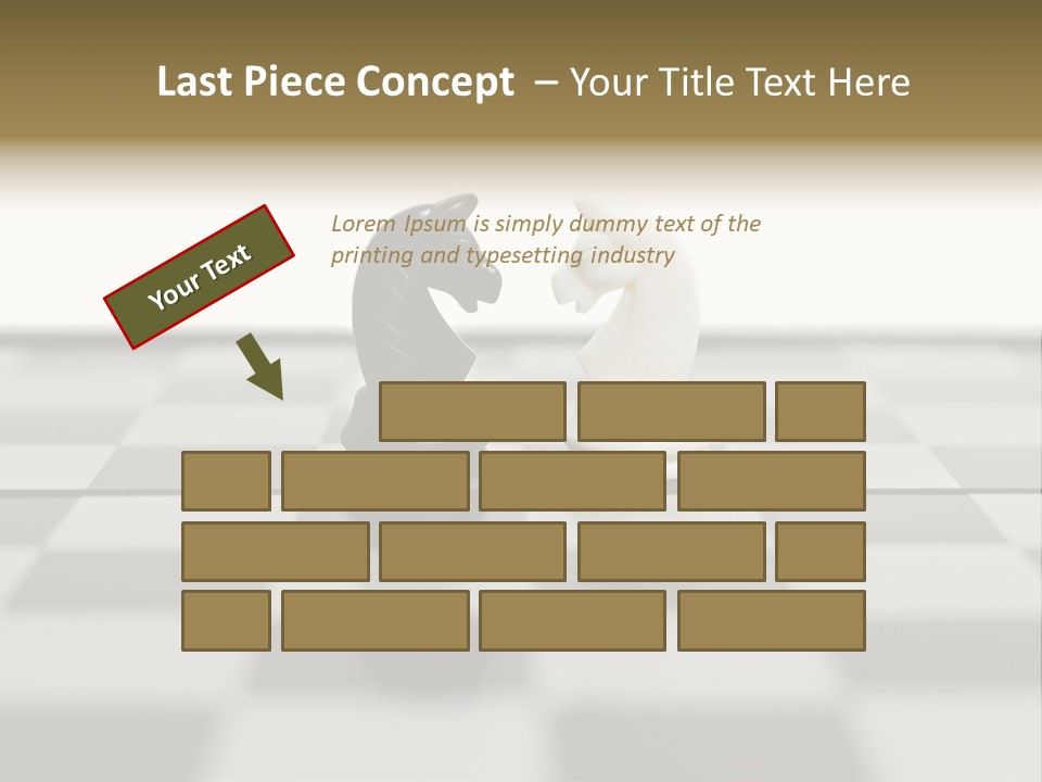 Set White Intelligence PowerPoint Template