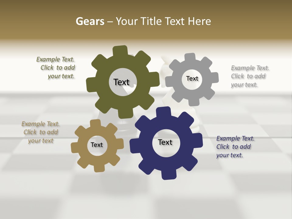 Set White Intelligence PowerPoint Template