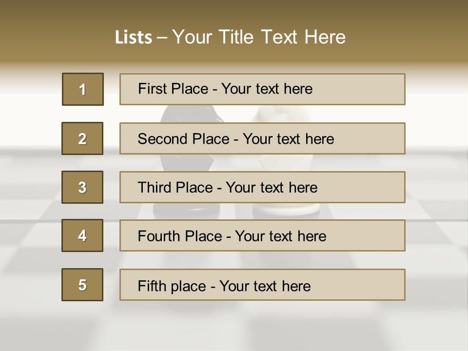 Set White Intelligence PowerPoint Template