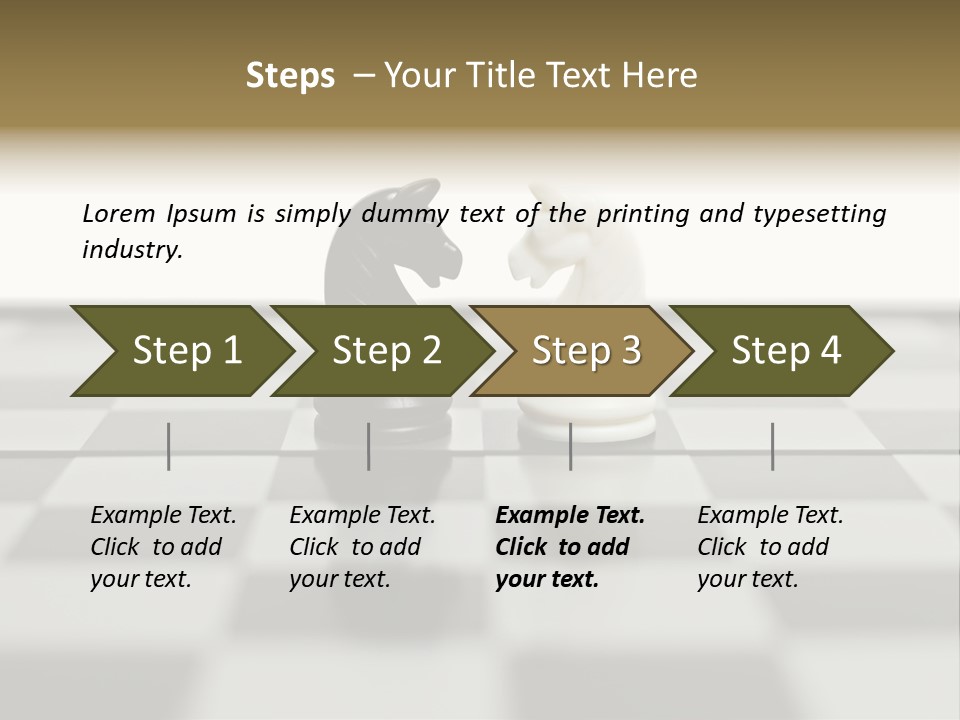 Set White Intelligence PowerPoint Template
