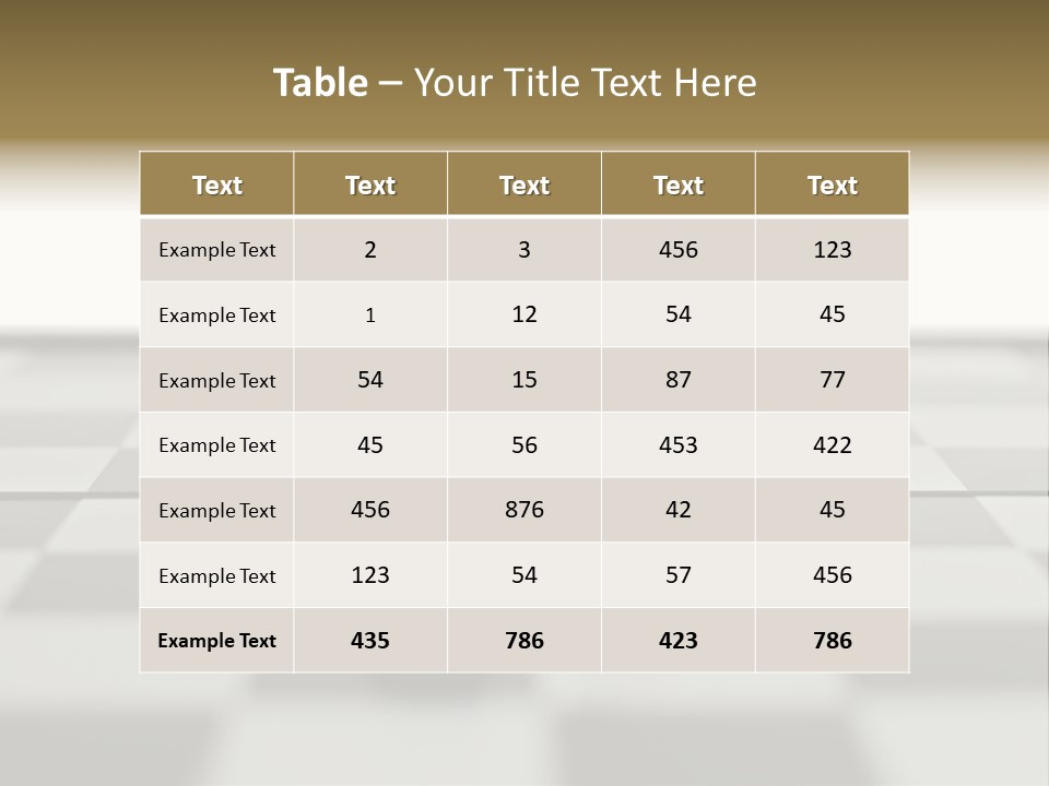 Set White Intelligence PowerPoint Template