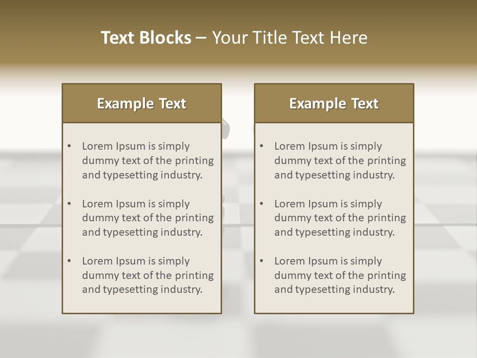 Set White Intelligence PowerPoint Template