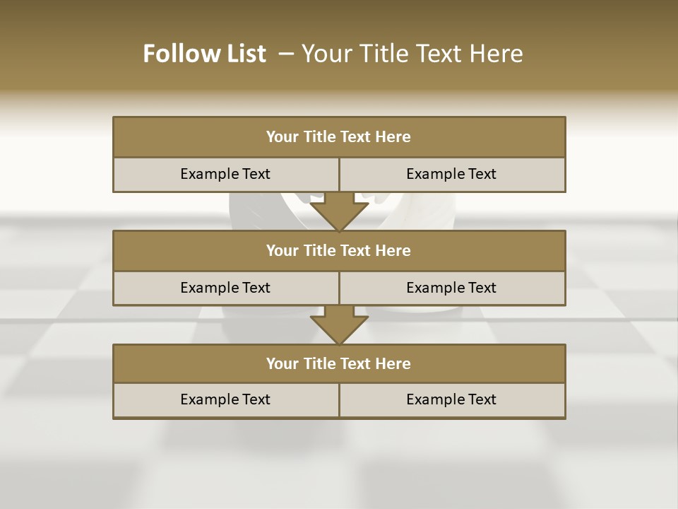 Set White Intelligence PowerPoint Template