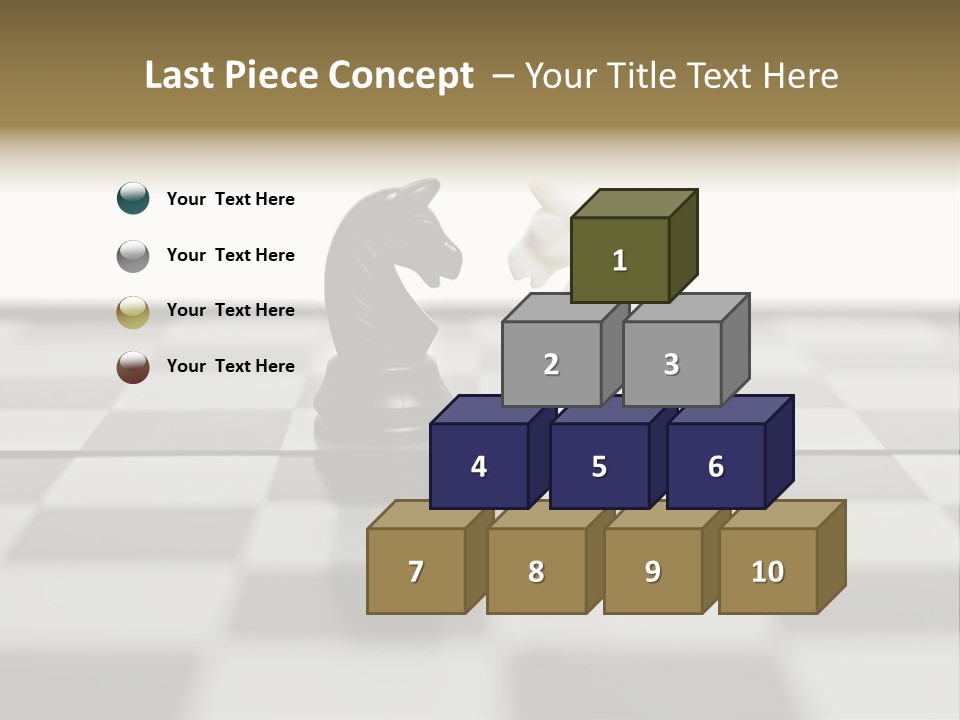 Set White Intelligence PowerPoint Template