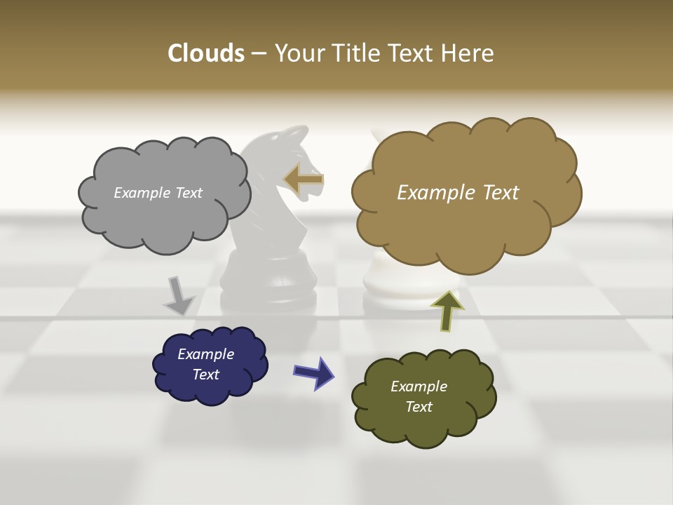 Set White Intelligence PowerPoint Template