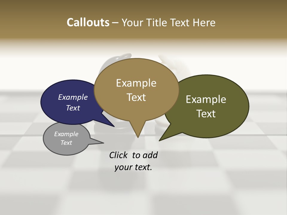 Set White Intelligence PowerPoint Template