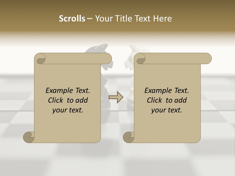 Set White Intelligence PowerPoint Template
