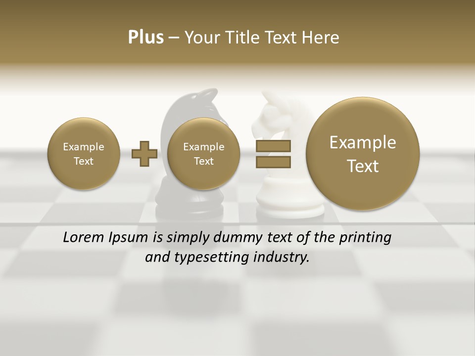 Set White Intelligence PowerPoint Template