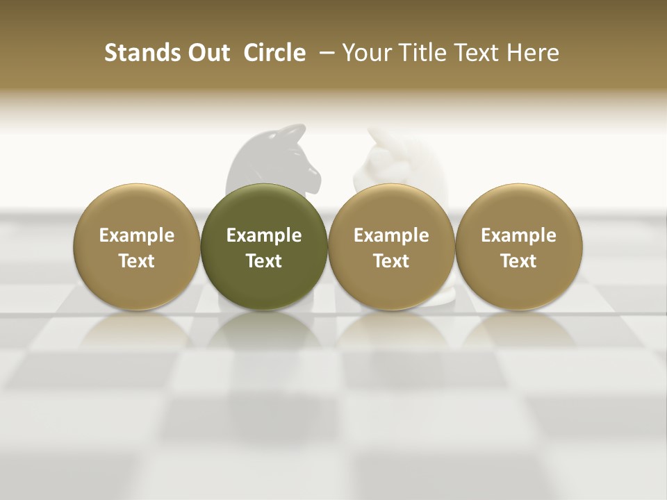 Set White Intelligence PowerPoint Template