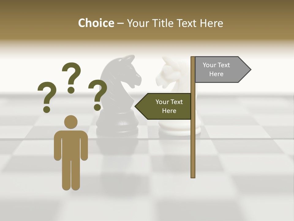 Set White Intelligence PowerPoint Template