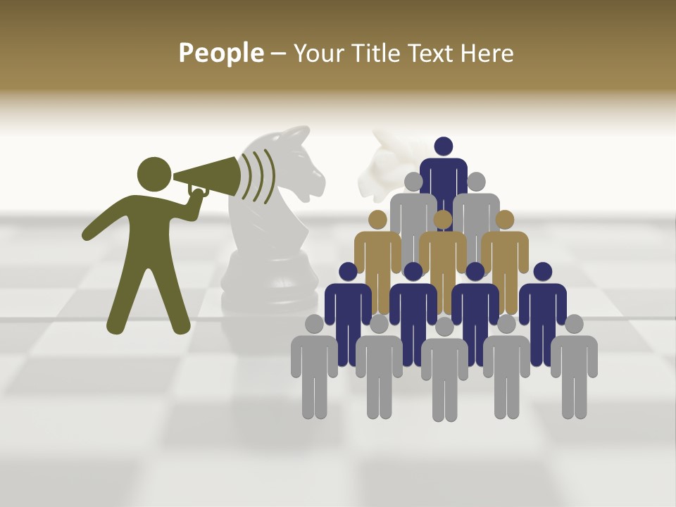 Set White Intelligence PowerPoint Template