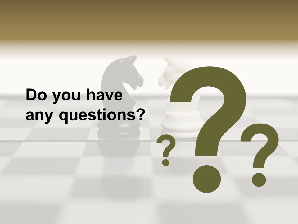 Set White Intelligence PowerPoint Template