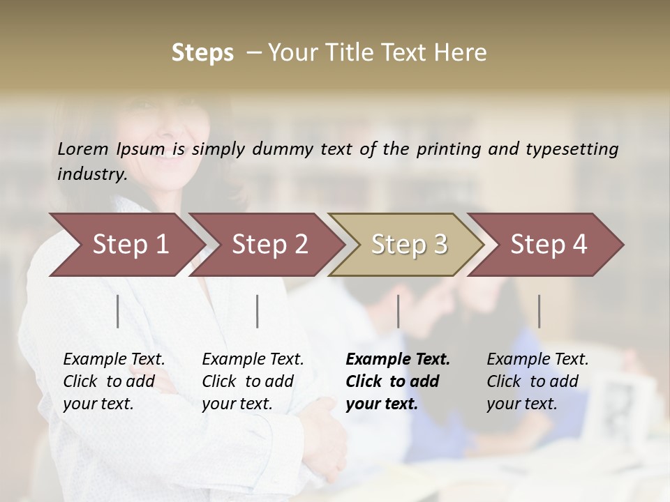Work Arms Crossed Friendship PowerPoint Template