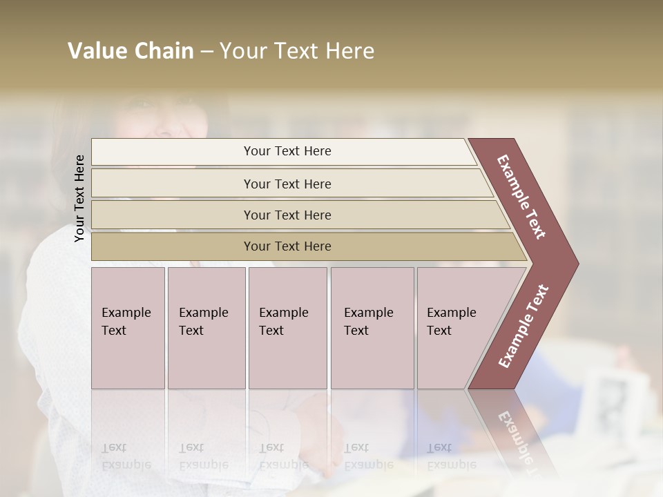 Work Arms Crossed Friendship PowerPoint Template