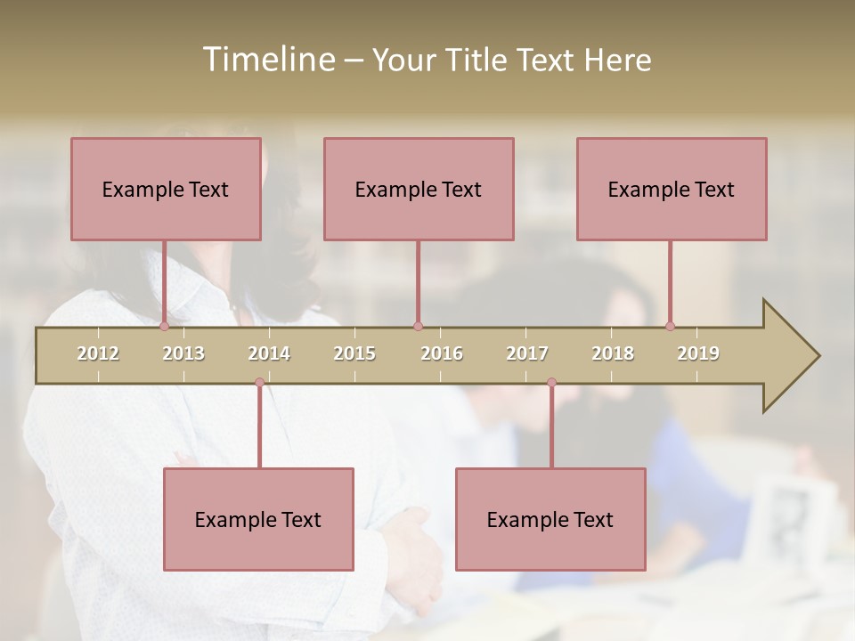 Work Arms Crossed Friendship PowerPoint Template