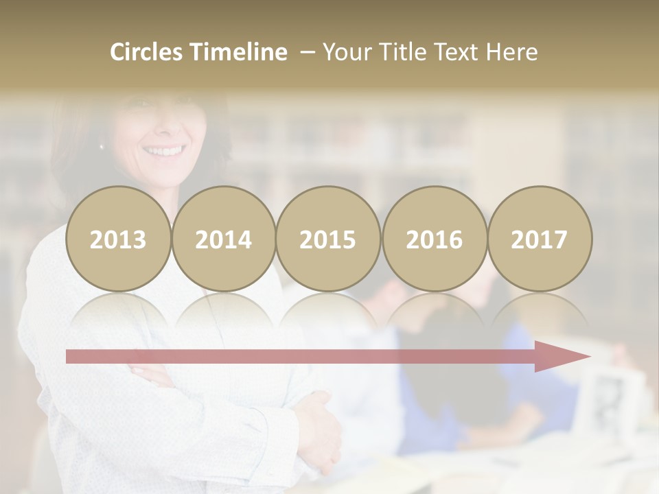 Work Arms Crossed Friendship PowerPoint Template