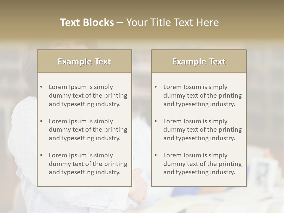 Work Arms Crossed Friendship PowerPoint Template