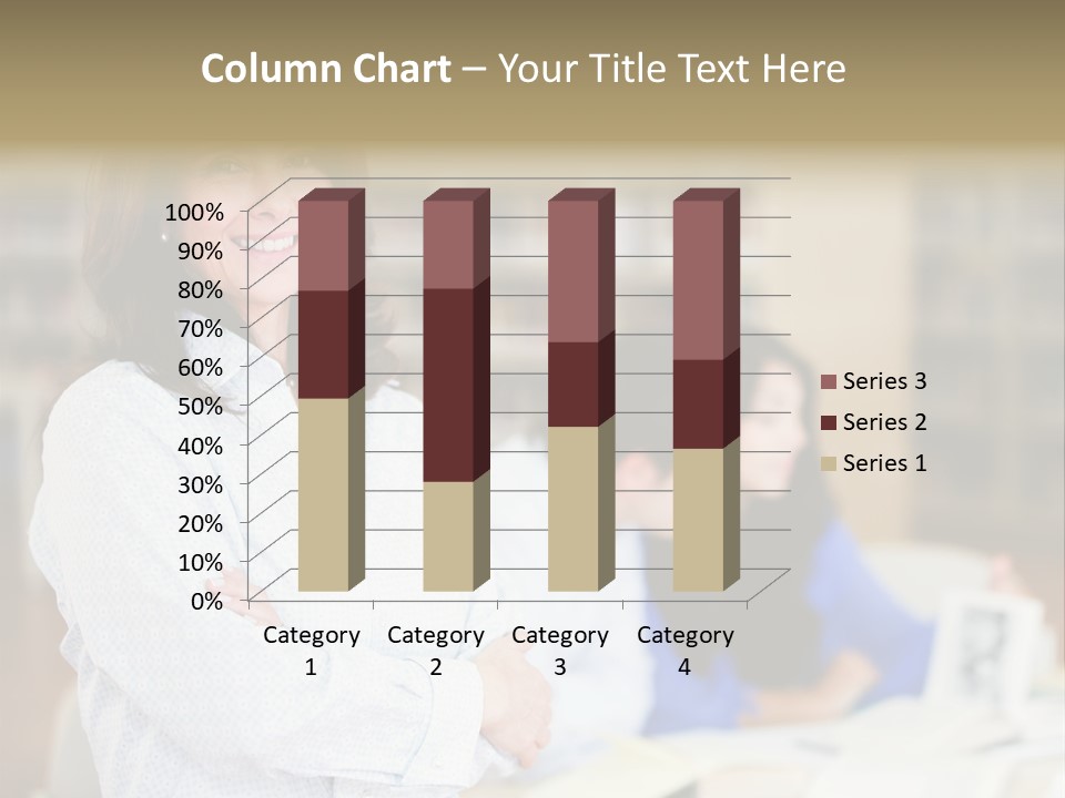 Work Arms Crossed Friendship PowerPoint Template