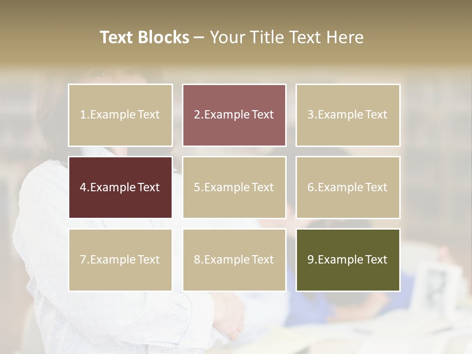 Work Arms Crossed Friendship PowerPoint Template