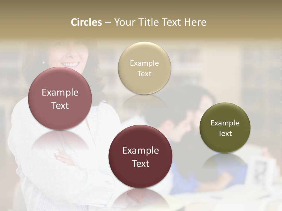 Work Arms Crossed Friendship PowerPoint Template