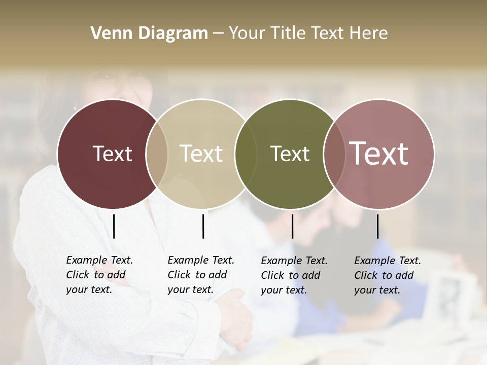 Work Arms Crossed Friendship PowerPoint Template