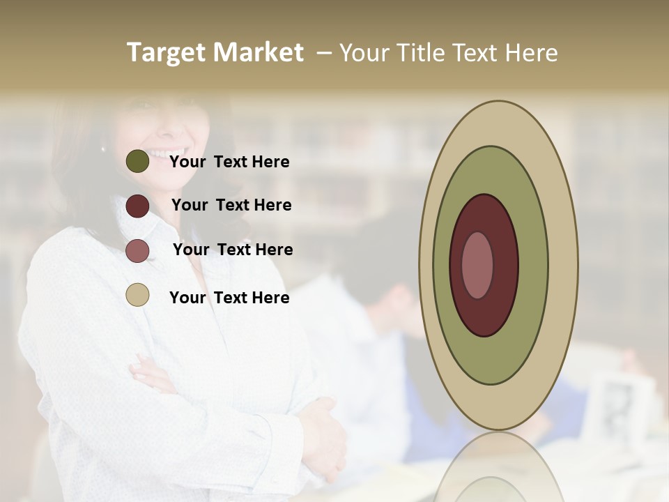 Work Arms Crossed Friendship PowerPoint Template