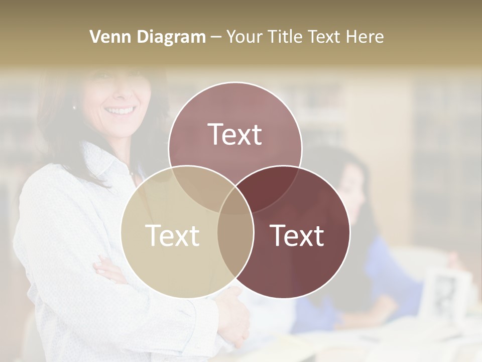 Work Arms Crossed Friendship PowerPoint Template