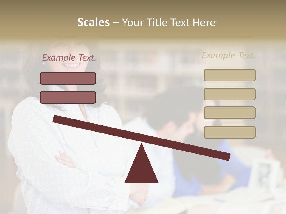 Work Arms Crossed Friendship PowerPoint Template