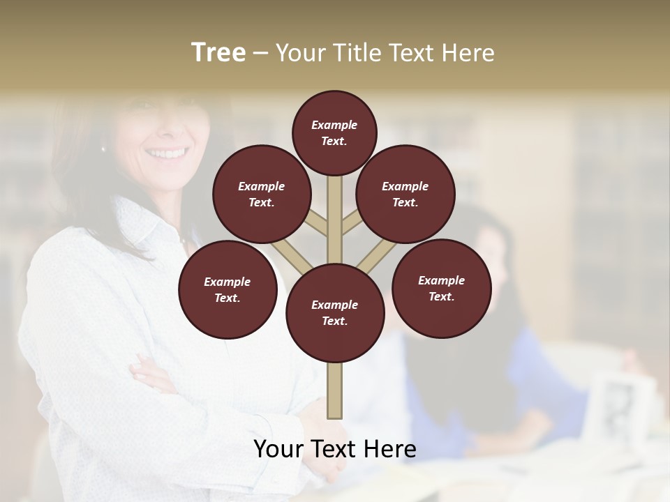 Work Arms Crossed Friendship PowerPoint Template