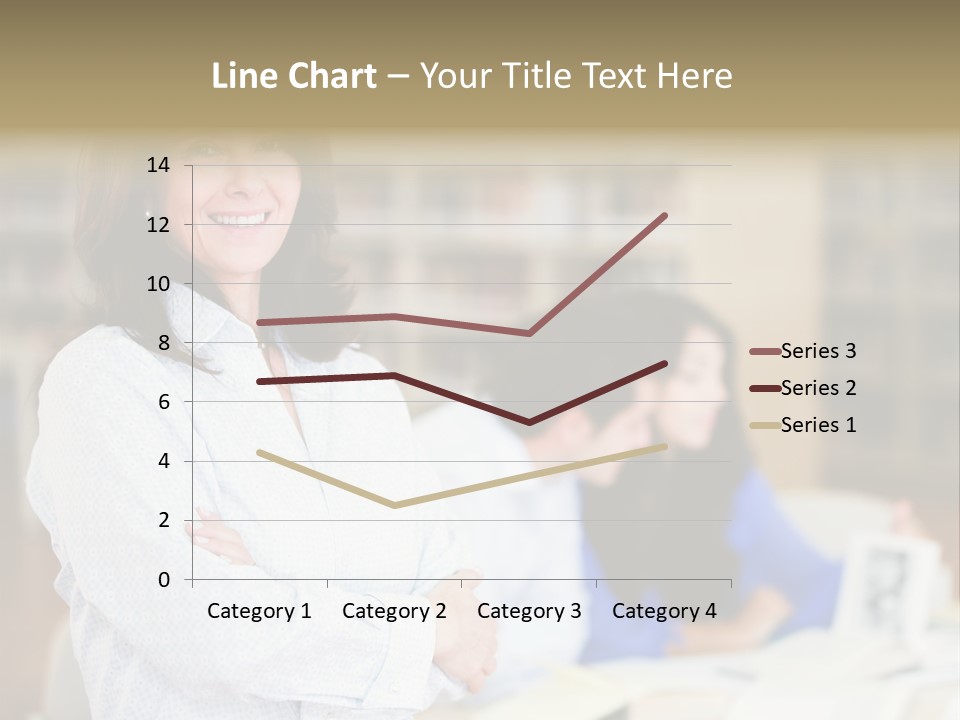Work Arms Crossed Friendship PowerPoint Template