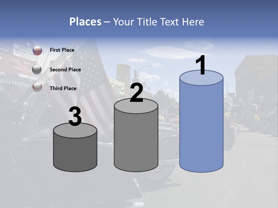 Motorcycle Rally Festival Sturgis PowerPoint Template