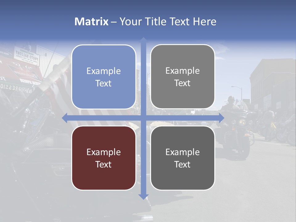 Motorcycle Rally Festival Sturgis PowerPoint Template