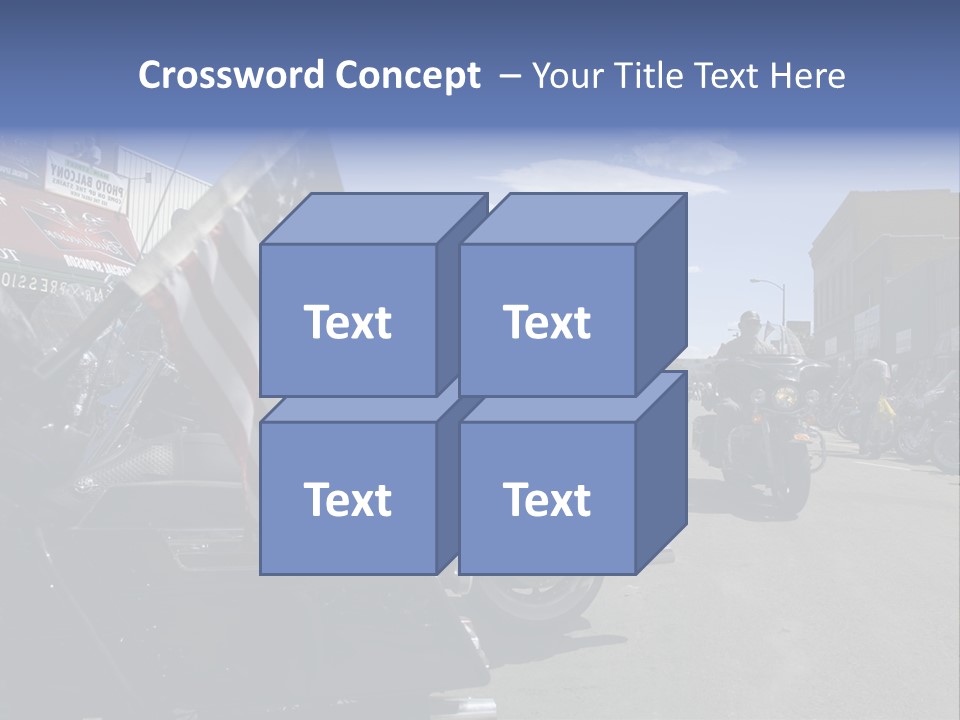 Motorcycle Rally Festival Sturgis PowerPoint Template