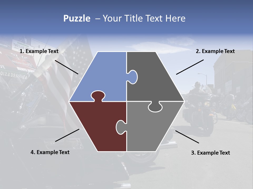 Motorcycle Rally Festival Sturgis PowerPoint Template