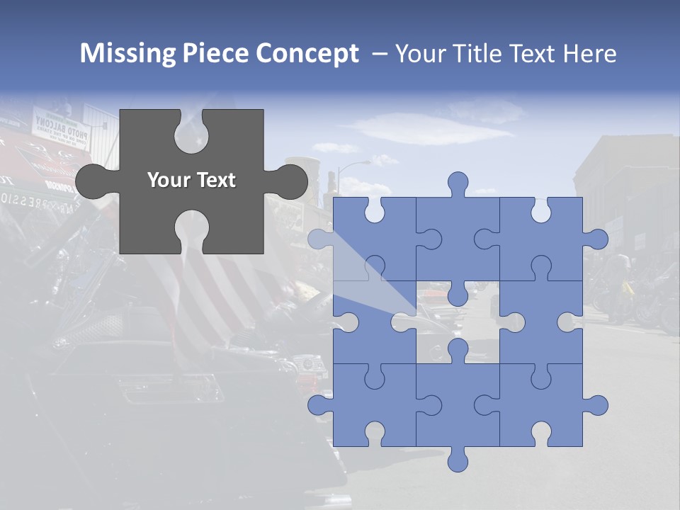 Motorcycle Rally Festival Sturgis PowerPoint Template