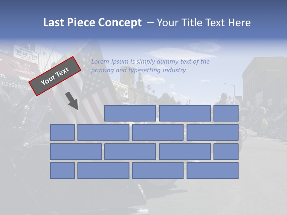 Motorcycle Rally Festival Sturgis PowerPoint Template