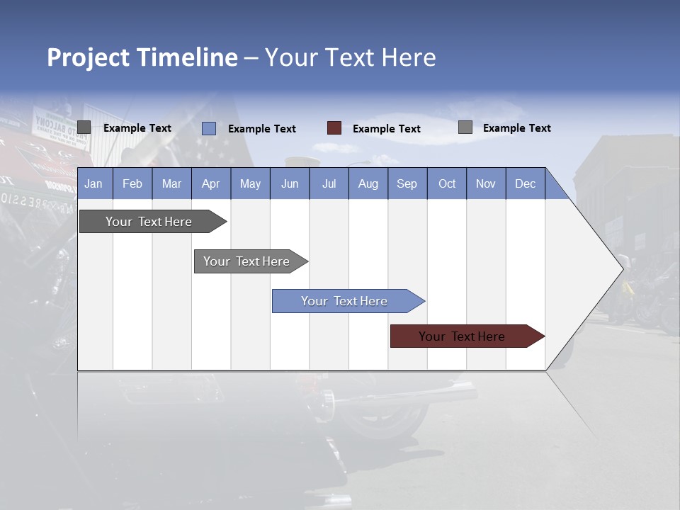 Motorcycle Rally Festival Sturgis PowerPoint Template