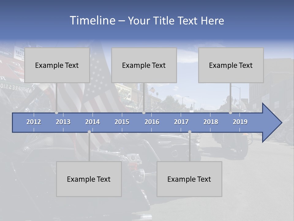 Motorcycle Rally Festival Sturgis PowerPoint Template