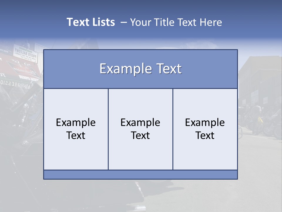 Motorcycle Rally Festival Sturgis PowerPoint Template