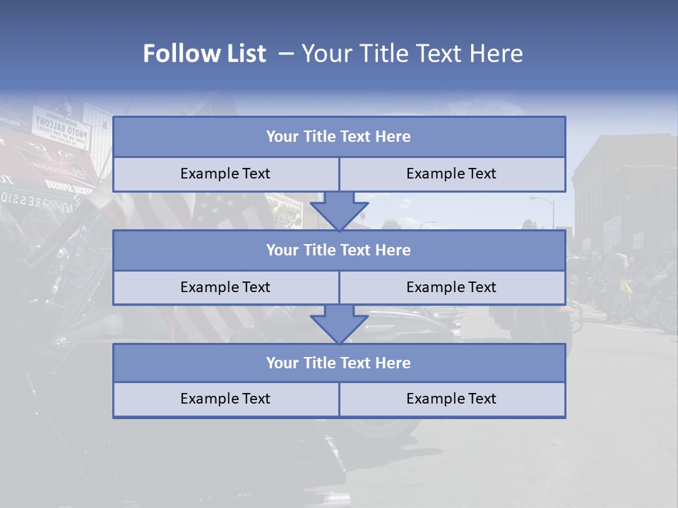 Motorcycle Rally Festival Sturgis PowerPoint Template