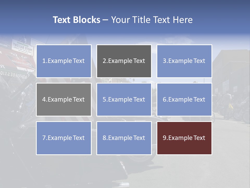 Motorcycle Rally Festival Sturgis PowerPoint Template