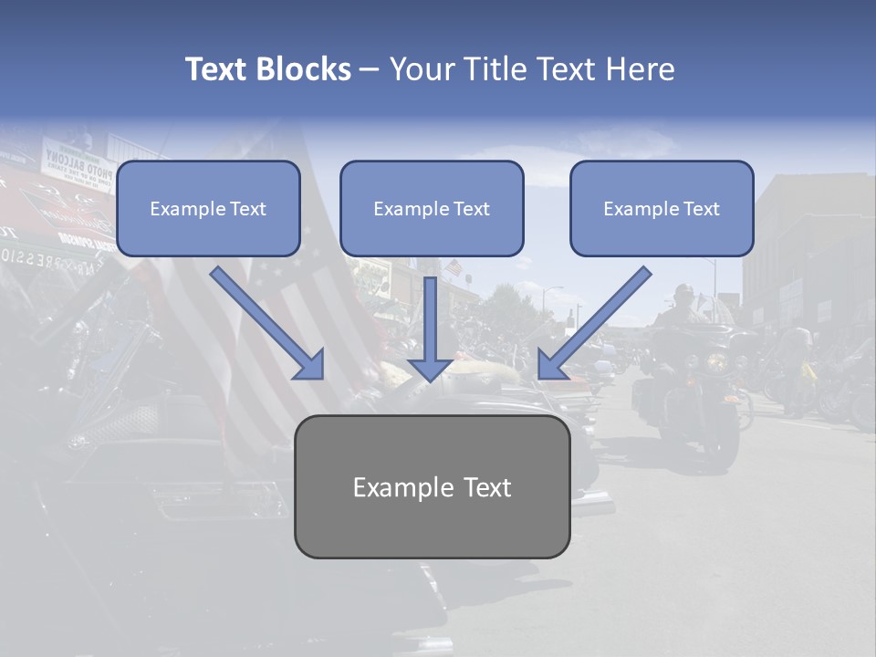 Motorcycle Rally Festival Sturgis PowerPoint Template