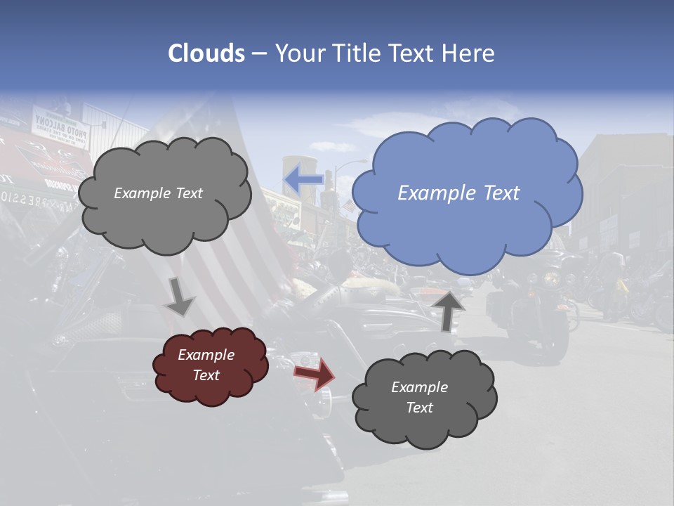 Motorcycle Rally Festival Sturgis PowerPoint Template