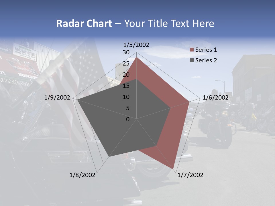 Motorcycle Rally Festival Sturgis PowerPoint Template